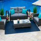 Sunbrella Fabric Peyton Granite Stripe #56075 54"wide Per Yard Outdoor/Indoor 100% Sunbrella® Acrylic