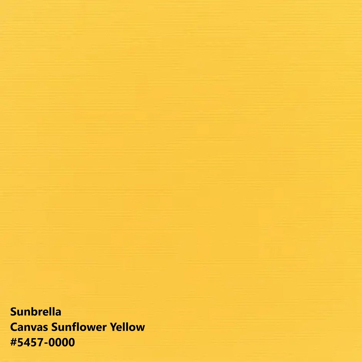 Sunbrella Fabric Canvas Sunflower Yellow #5457 Solid Color 54"wide Per Yard Outdoor/Indoor 100% Sunbrella® Acrylic