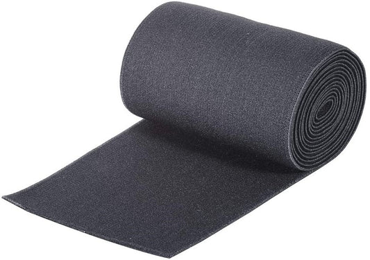 1in, 1.5 In, 2in, or 5in Commercial Grade Elastic Knitted Black Double  Sided Various Widths and Yards 