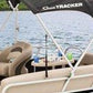 316 Quick Release Bimini Boating Hinge Mount Stainless Steel for Holding Bimini Straps/Webbing in Place on the Boat