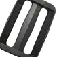 1.5 in/8mm Black Plastic Tri-Glide Slides Smooth Strapping for Belts, Bags & Buckles